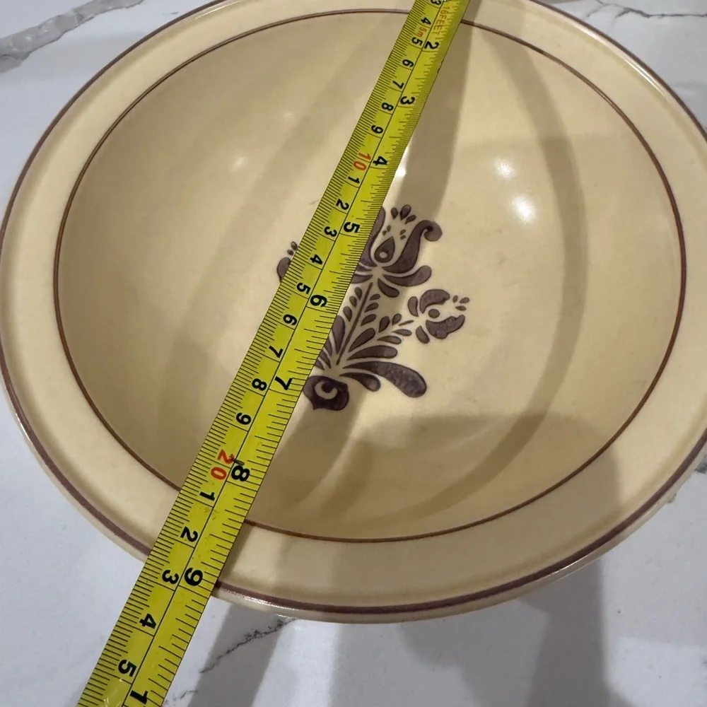 Vintage Pfaltzgraff Village,  Bowl Set 5pc | 4 Soup Bowls + 1 Serving Bowl |